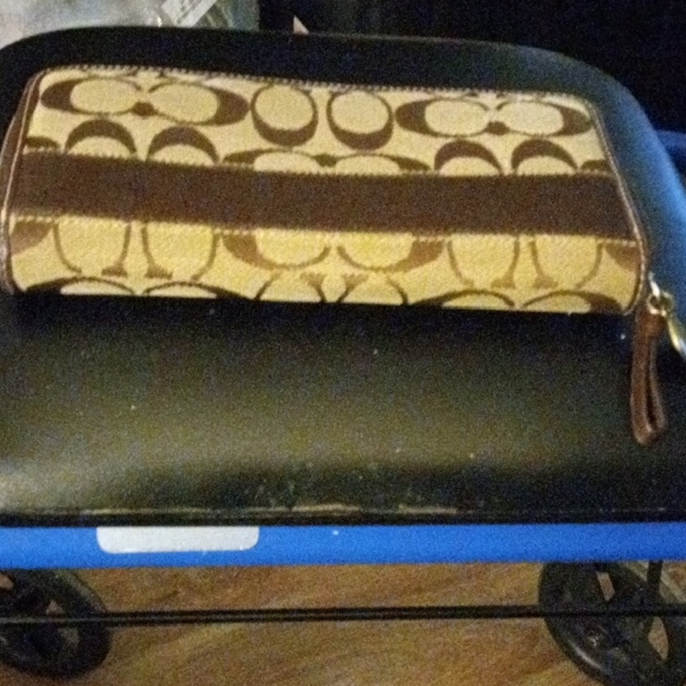 Coach Brown Leather Wallet